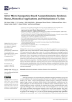 Silver Micro-Nanoparticle-Based Nanoarchitectures: Synthesis Routes, Biomedical Applications, and Mechanisms of Action