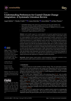 Understanding Preferences for Coastal Climate Change Adaptation: A Systematic Literature Review