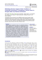 Rethinking Decision Support Under Conditions of Irreducible Uncertainty: Co-Designing a Serious Game to Navigate Baltic Sea Nutrient Enrichment