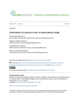 Undertaking the surgical count: An observational study
