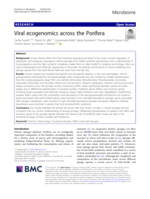Viral ecogenomics across the Porifera