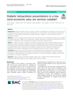 Diabetic ketoacidosis presentations in a low socio-economic area: are services suitable?