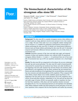 The biomechanical characteristics of the strongman atlas stone lift
