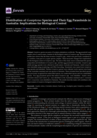 Distribution of Gonipterus Species and Their Egg Parasitoids in Australia: Implications for Biological Control