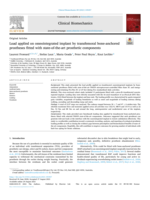 Load applied on osseointegrated implant by transfemoral bone-anchored prostheses fitted with state-of-the-art prosthetic components