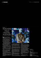 Teachers hold pivotal position