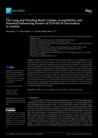The Long and Winding Road: Uptake, Acceptability, and Potential Influencing Factors of COVID-19 Vaccination in Austria