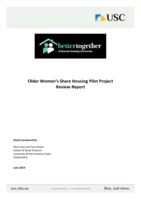 Older Women's Share Housing Pilot Project Review Report