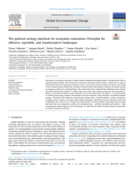 The political ecology playbook for ecosystem restoration: Principles for effective, equitable, and transformative landscapes