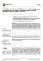 Combining Fiber Enzymatic Pretreatments and Coupling Agents to Improve Physical and Mechanical Properties of Hemp Hurd/Wood/Polypropylene Composite