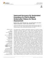 Improved Accuracy for Automated Counting of a Fish in Baited Underwater Videos for Stock Assessment