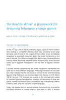 The Rosetta Wheel: a framework for designing behaviour change games