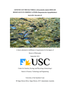 Genetics of the bacterial (Edwardsiella ictaluri) disease resistance in striped catfish (Pangasianodon hypophthalmus)