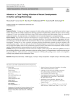 Advances in Cable Yarding: A Review of Recent Developments in Skyline Carriage Technology