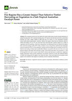 Fire Regime Has a Greater Impact Than Selective Timber Harvesting on Vegetation in a Sub-Tropical Australian Eucalypt Forest