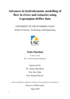 Advances in hydrodynamic modelling of flow in rivers and estuaries using Lagrangian drifter data