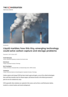 Liquid marbles: how this tiny, emerging technology could solve carbon capture and storage problems