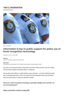 Information is key to public support for police use of facial recognition technology