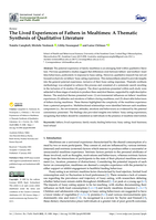 The Lived Experiences of Fathers in Mealtimes: A Thematic Synthesis of Qualitative Literature