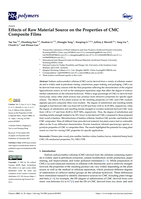 Effects of Raw Material Source on the Properties of CMC Composite Films
