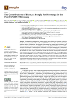 The Contributions of Biomass Supply for Bioenergy in the Post-COVID-19 Recovery