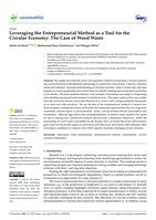 Leveraging the Entrepreneurial Method as a Tool for the Circular Economy: The Case of Wood Waste