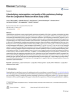 Cyberbullying, metacognition, and quality of life: preliminary findings from the Longitudinal Adolescent Brain Study (LABS)