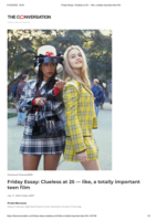 Friday Essay: Clueless at 25 — like, a totally important teen film