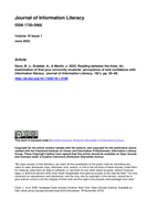 Reading between the lines: An examination of first-year university students' perceptions and confidence with information literacy