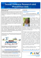 Sexual Violence Research and Prevention Unit Newsletter, Issue 3 / December 2021
