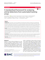 A standardised framework for analysing animal detections from automated tracking arrays