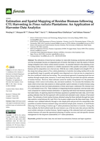 Estimation and Spatial Mapping of Residue Biomass following CTL Harvesting in Pinus radiata Plantations: An Application of Harvester Data Analytics