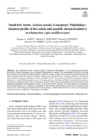 Small hive beetle, Aethina tumida (Coleoptera: Nitidulidae): chemical profile of the cuticle and possible chemical mimicry in a honeybee (Apis mellifera) pest