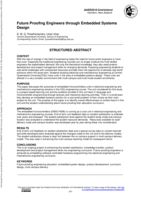 Future Proofing Engineers through Embedded Systems Design