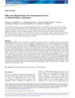 Who uses digital drugs? An international survey of ‘binaural beat’ consumers