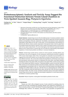 Proteotranscriptomic Analysis and Toxicity Assay Suggest the Functional Distinction between Venom Gland Chambers in Twin-Spotted Assassin Bug, Platymeris biguttatus