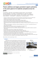 Plastic additives and legacy persistent organic pollutants in the preen gland oil of seabirds sampled across the globe