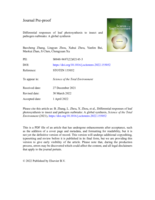 Differential Responses of Leaf Photosynthesis to Insect and Pathogen Outbreaks: A Global Synthesis