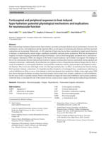 Corticospinal and peripheral responses to heat-induced hypo-hydration: potential physiological mechanisms and implications for neuromuscular function