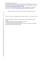 Mothers are sensitive to men's beards as a potential cue of paternal investment