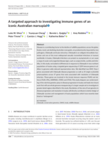 A targeted approach to investigating immune genes of an iconic Australian marsupial