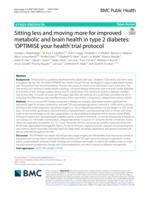 Sitting less and moving more for improved metabolic and brain health in type 2 diabetes: 'OPTIMISE your health' trial protocol