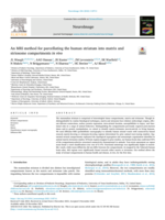 An MRI method for parcellating the human striatum into matrix and striosome compartments in vivo
