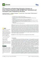 A Comparison of Radial Wood Property Variation on Pinus radiata between an IML PD-400 ‘Resi’ Instrument and Increment Cores Analysed by SilviScan