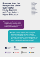 Success from the perspective of the successful: equity, success and completion in higher education