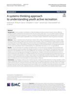 A systems thinking approach to understanding youth active recreation