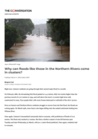 Why can floods like those in the Northern Rivers come in clusters?