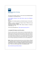 The impact of co-locating regulatory and directional signs on driver performance
