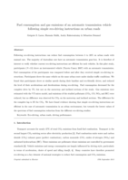Fuel consumption and gas emissions of an automatic transmission vehicle following simple eco-driving instructions on urban roads