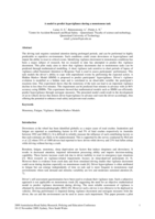 A model to predict hypovigilance during a monotonous task